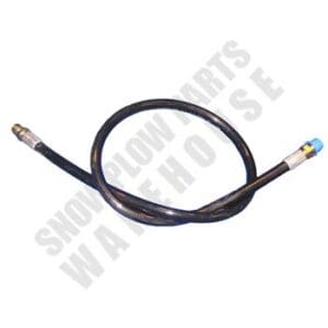 55020K Western 1/4" x 38" Rubber Angle Hose Uni-Mount, Conventional