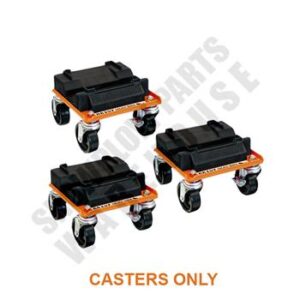 13104101 SAM Plow Parts, REPLACEMENT CASTER SET