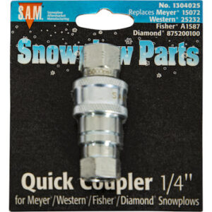 1304025 SAM Plow Parts, 1/4 Inch Quick Coupler