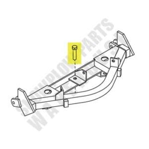 66889 WESTERN NOSE PLATE BOLT KIT