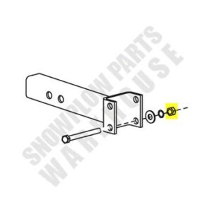 67295 WESTERN HEX NUT_1/2-13 SS
