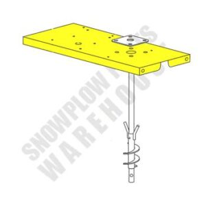 68807 WESTERN MOTOR BASE PLATE SRVC PART