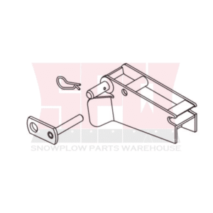 76722 WESTERN ULTRA MOUNT 2 RECEIVER KIT DRIVERS SIDE