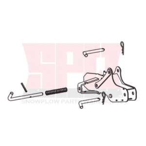 83791 WESTERN DEFENDER RECEIVER KIT DRIVER SIDE