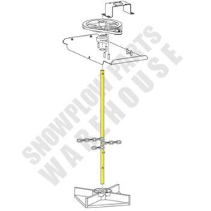 96080 WESTERN SPINNER SHAFT WELDMENT LP2500