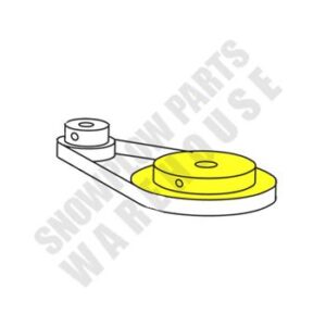 P2101 WESTERN DRIVEN GEARBELT PULLEY - 40T- NEW P/N 76791