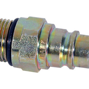 1304028 SAM Plow Parts, Male Coupler 3/4-16 Valve Block Side Low Spill-Replaces Meyer #22293