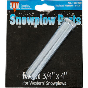 1302220 SAM Plow Parts, 3/4 x 4 Inch Rivet-Replaces Western #93061