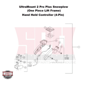 UltraMount 2 Pro Plus Plow Controller - Hand Held (4-Pin)