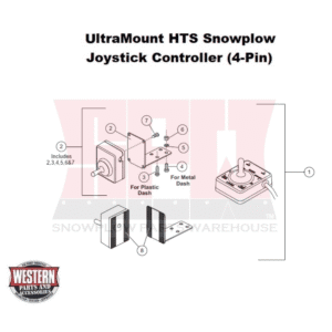 UltraMount HTS Snowplow Joystick 4-Pin