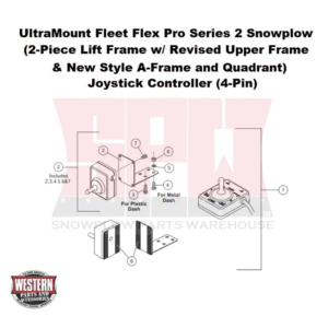 UltraMount Fleet Flex Pro Plow Series 2 Controller - Joystick (4-Pin)