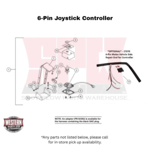 UltraMount Pro Plow Controller-Joystick (6-Pin)