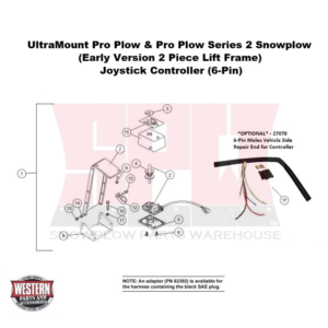 UltraMount Pro Plow & Pro Plow Series 2 Controller - Joystick (6-Pin)