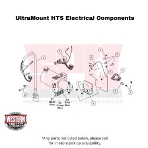 UltraMount HTS Snowplow Plow Side Electrical Components