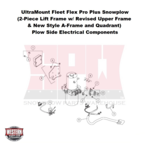UltraMount Fleet Flex Pro Plus Plow Electrical Components - Plow Side