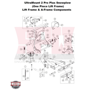 UltraMount 2 Pro Plus Plow Lift Frame & A-Frame Components