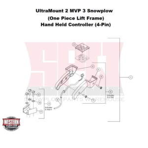UltraMount 2 MVP 3 Controller, Hand Held (4-Pin)