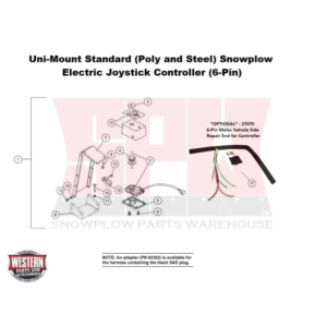 Uni-Mount Standard Plow Controller - Joystick (6-Pin)