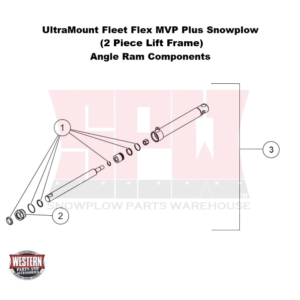 UltraMount Fleet Flex MVP Plus Angle Ram Assembly