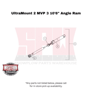 UltraMount 2 MVP 3 10’ 6” Angle Ram Assembly