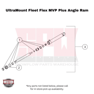 UltraMount Fleet Flex MVP Plus Angle Ram Assembly