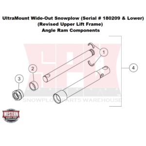 UltraMount Wide-Out Serial # 180209 & Lower Angle Ram Assembly