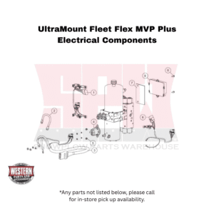 UltraMount Fleet Flex MVP Plus Electrical Components - Plow Side