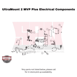 UltraMount 2 MVP Plus Electrical Components - Plow Side