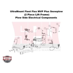 UltraMount Fleet Flex MVP Plus Electrical Components - Plow Side