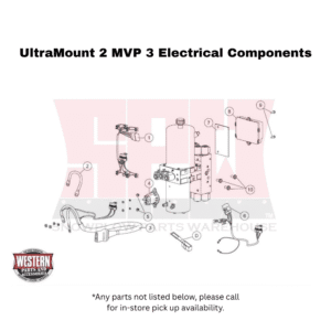 UltraMount 2 MVP 3 Electrical Components - Plow Side
