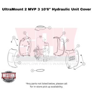 UltraMount 2 MVP 3 10’ 6” Hydraulic Unit Cover Assembly