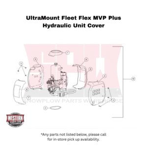 UltraMount Fleet Flex MVP Plus Hydraulic Unit Cover Assembly