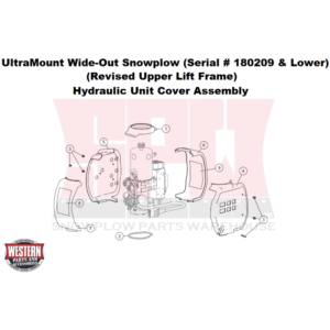 UltraMount Wide-Out Serial # 180209 & Lower Hydraulic Unit Cover Assembly