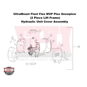 UltraMount Fleet Flex MVP Plus Hydraulic Unit Cover Assembly
