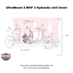 UltraMount 2 MVP 3 Hydraulic Unit Cover Assembly