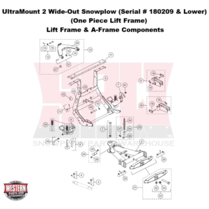 UltraMount 2 Wide-Out Serial # 180209 & Lower Lift Frame & A-Frame Components