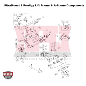 UltraMount Prodigy Lift Frame & A-Frame Components