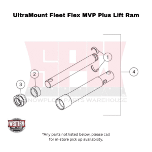 UltraMount Fleet Flex MVP Plus Lift Ram Components