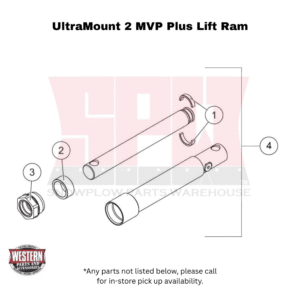 UltraMount 2 MVP Plus Lift Ram Assembly
