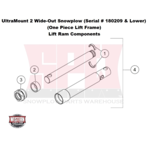 UltraMount 2 Wide-Out Serial # 180209 & Lower Lift Ram Assembly