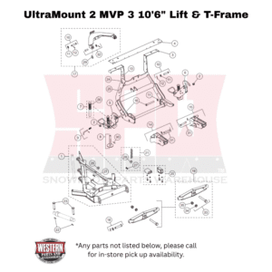 UltraMount 2 MVP 3 10’ 6” Lift Frame & T-Frame Components