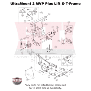UltraMount 2 MVP Plus Lift Frame & T-Frame Components