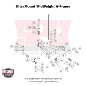 UltraMount MidWeight (Non Fleet Flex) Plow A-Frame