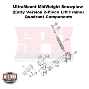 UltraMount MidWeight (Non Fleet Flex) Plow Quadrant