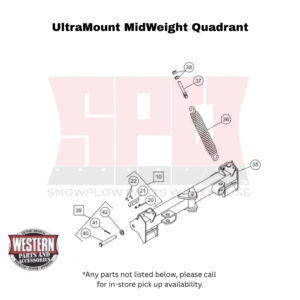 UltraMount MidWeight (Non Fleet Flex) Plow Quadrant