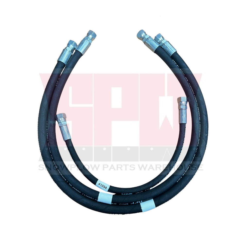 1HKR Western Fleet Flex Straight Blade Hose Kit - MidWt, Pro,Pro+