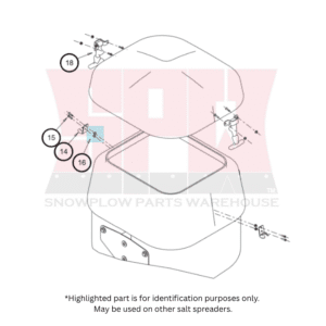 FNE010024024SS Buyers Nylock Nut, #10-24, SST