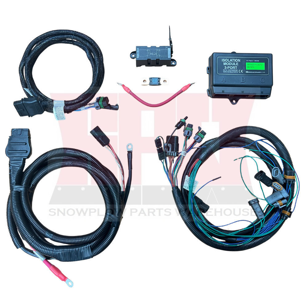 TSE01 Western Fleet Flex Truck Side Electrical Kit, 2000-2006
